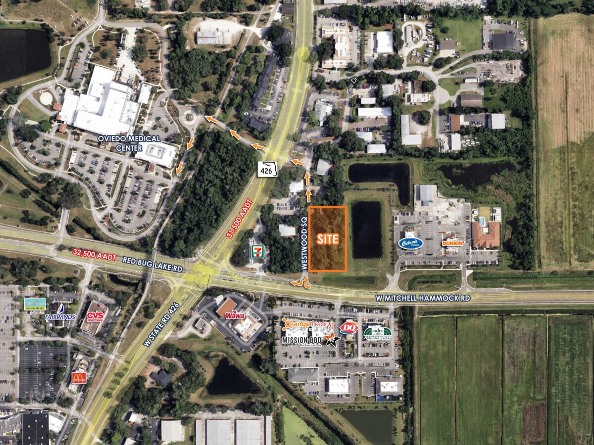 A map of the intersection of i-9 5 and highway 1 0.