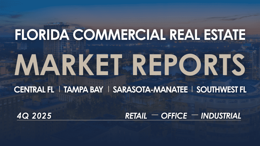 Florida market reports 4Q 2025 retail office industrial