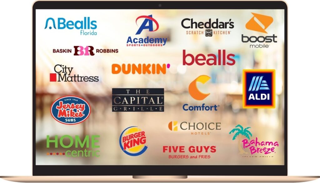 LQ Commercial Real Estate Tenant Representations | Over 125 Tenants | National Brands | Commercial Real Estate Brokerage For National Brands