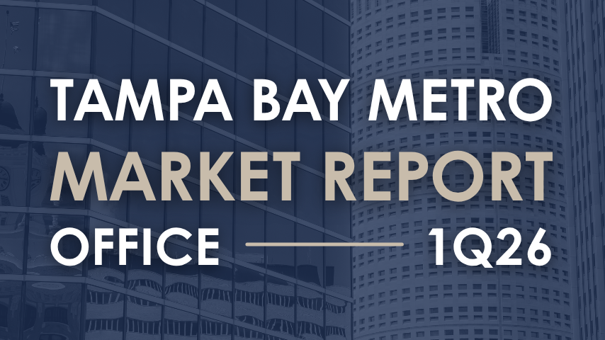 Tampa Bay Office's Trophy-Tier Divide: Tampa Bay Metro Office Market Report | 1Q 2026