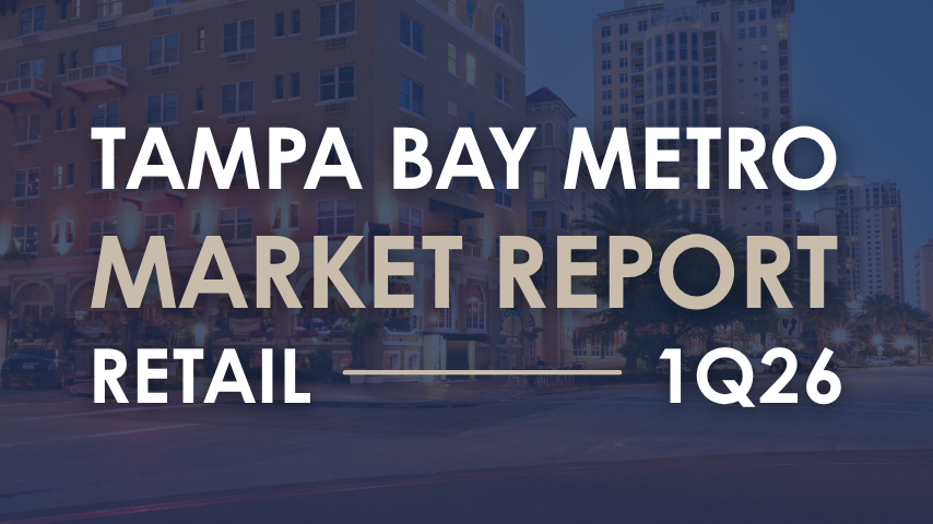 Tampa Bay Retail's Bankruptcy Reset: Tampa Bay Metro Retail Market Report | 1Q 2026