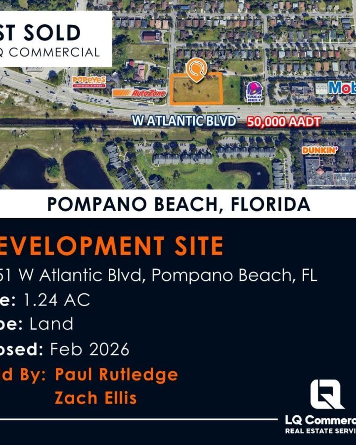 Sold development site, Pompano Beach, Florida